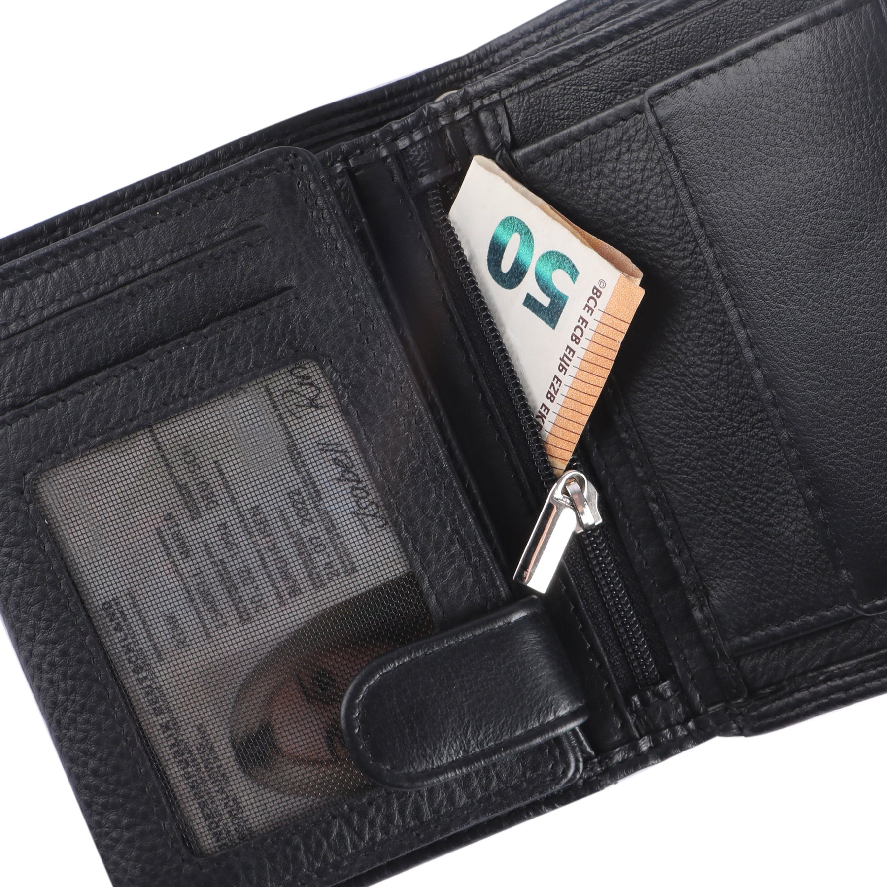 Hochformat Geldbörse mit Kette Lenz