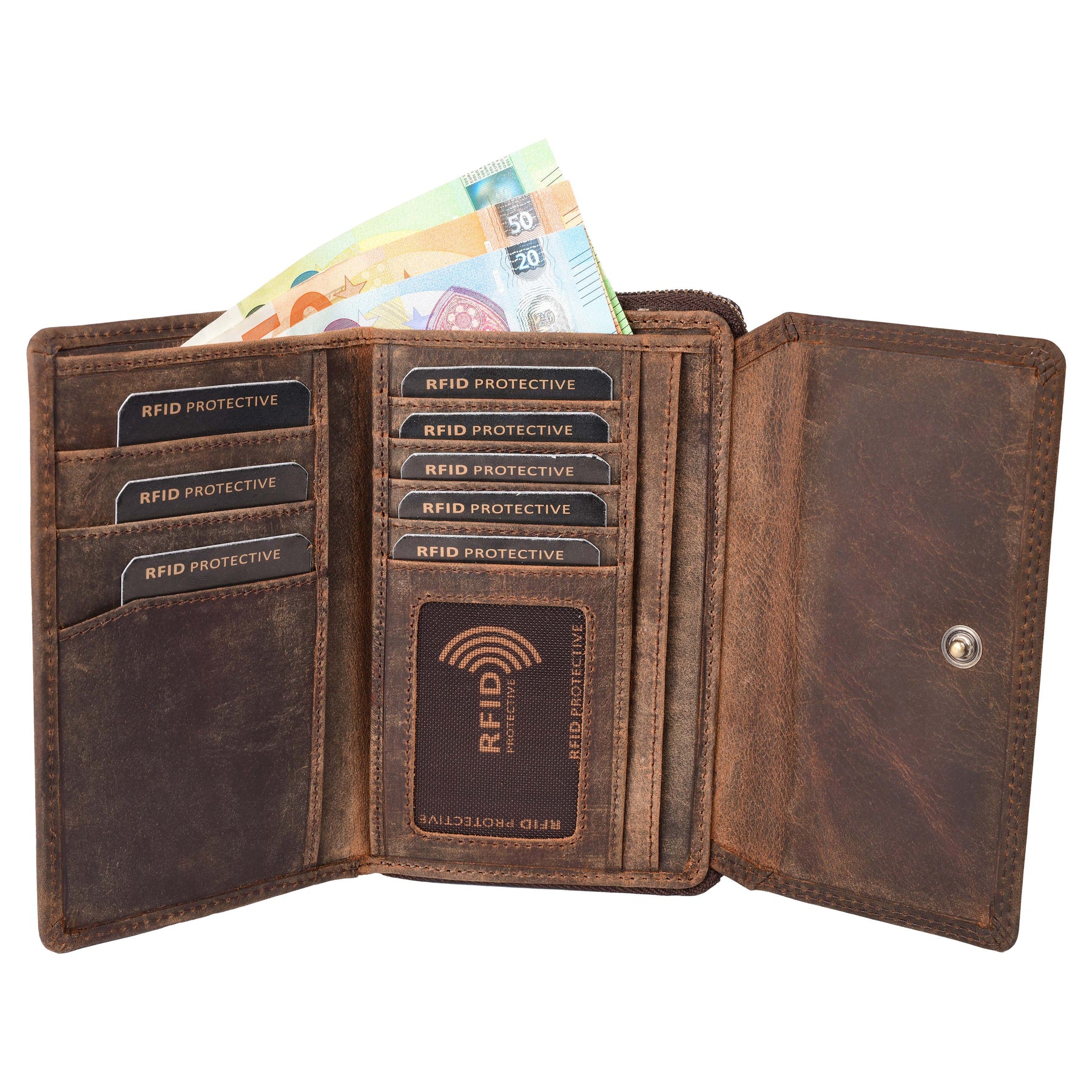 Mittelgroße Geldbörse Resal