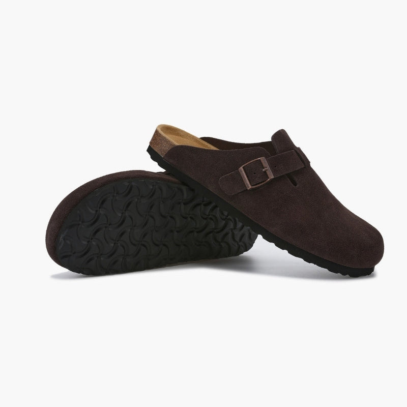 Old Money Suede Clogs – Der perfekte Mix aus Stil und Komfort •