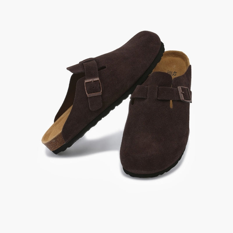 Old Money Suede Clogs – Der perfekte Mix aus Stil und Komfort •