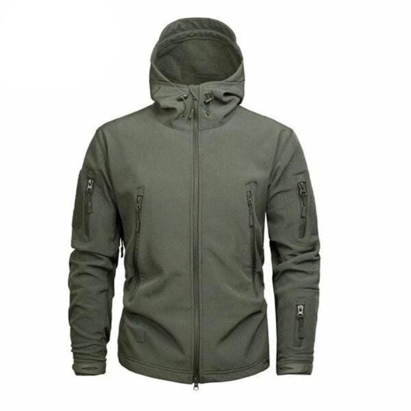 Herren Fleecejacke Softshell Bergsteiger Winterjacke