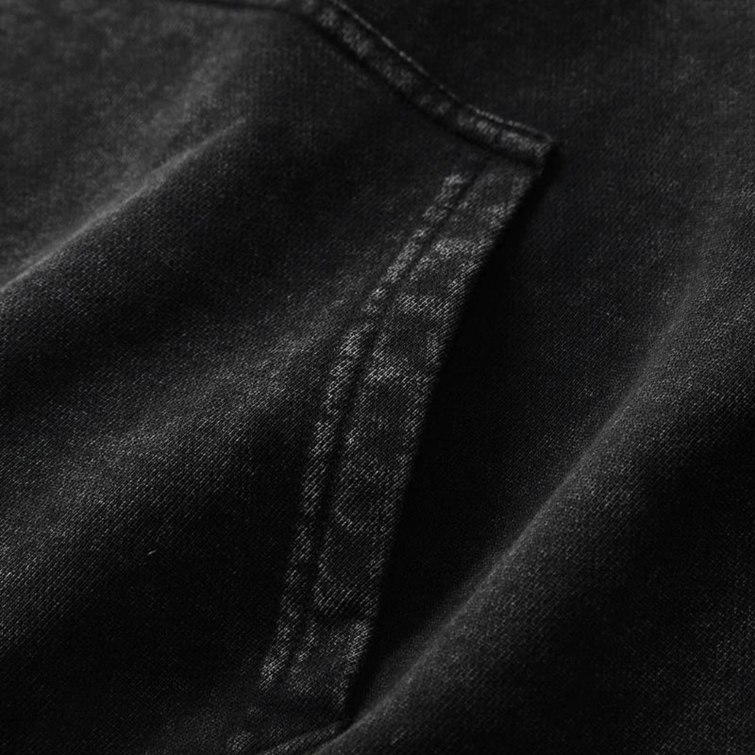 Moderner Fleece-Pullover