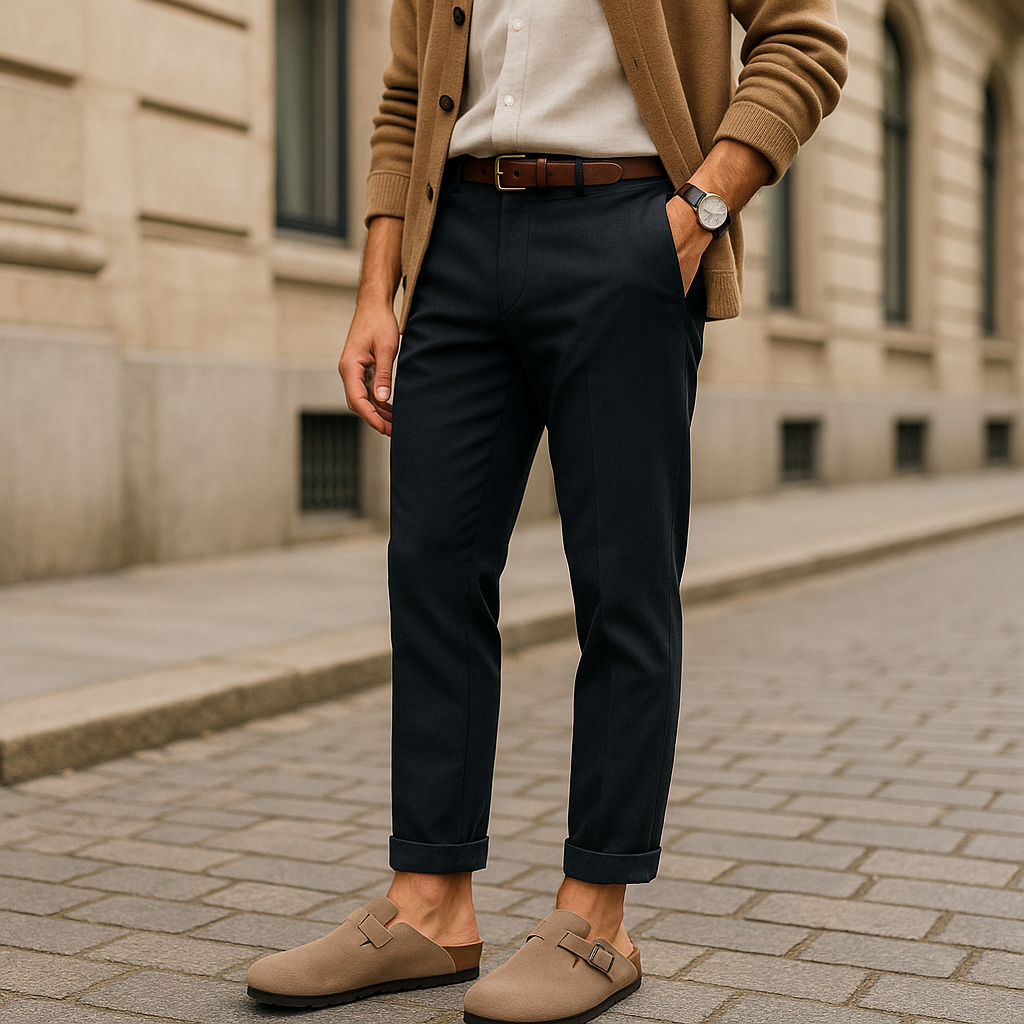 Old Money Suede Clogs – Der perfekte Mix aus Stil und Komfort •