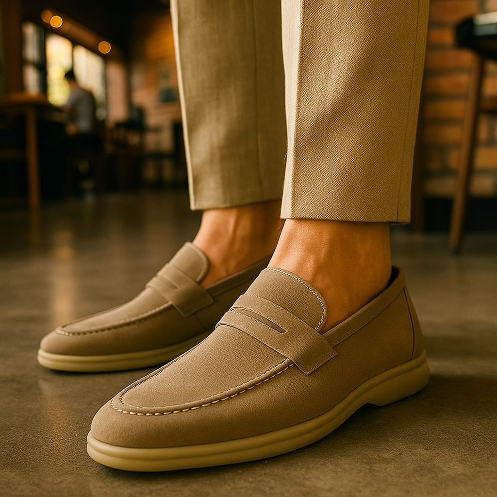 Herren Loafers aus Wildleder