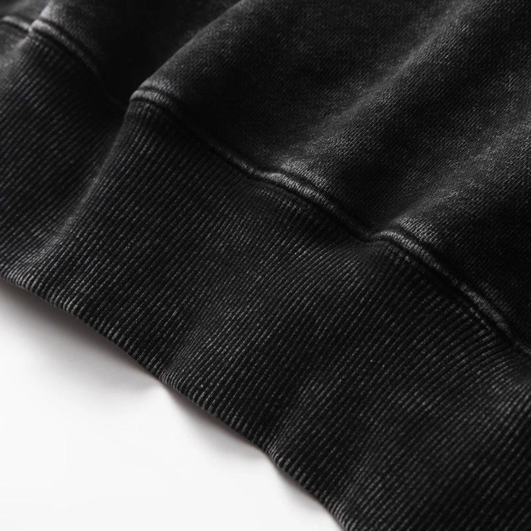 Moderner Fleece-Pullover