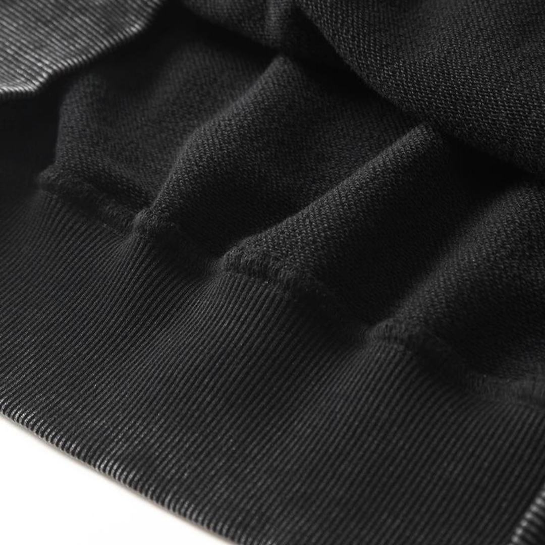 Moderner Fleece-Pullover