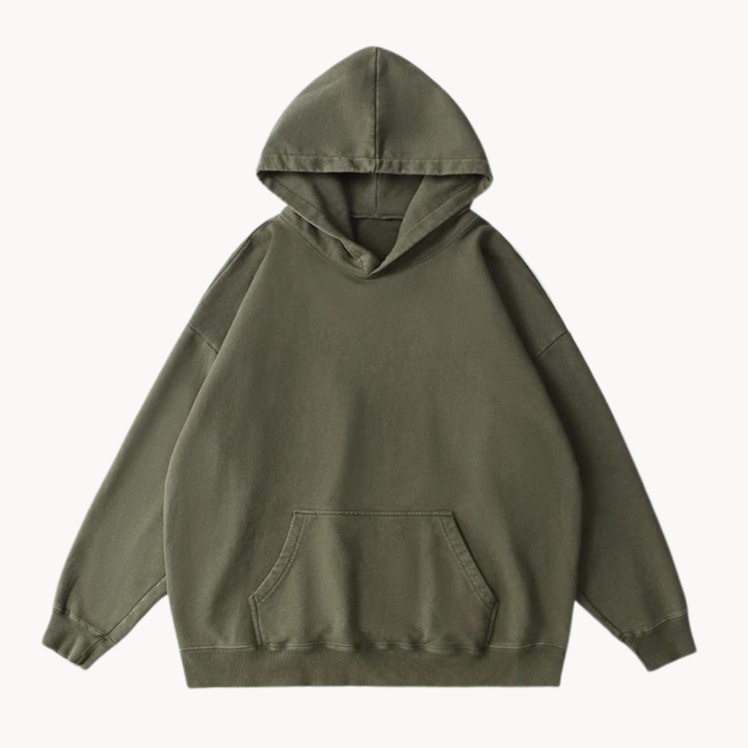 Moderner Fleece-Pullover