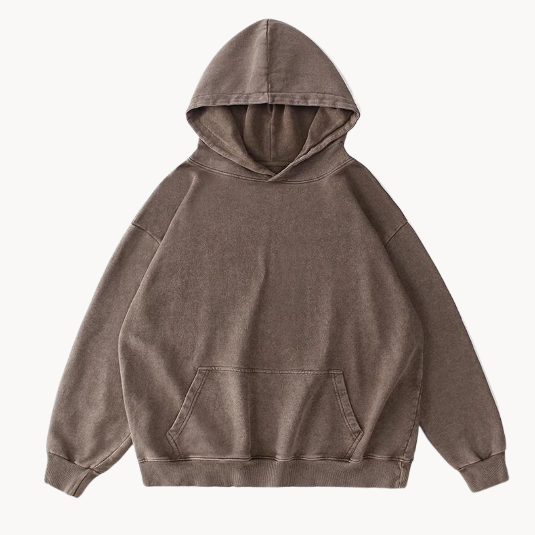 Moderner Fleece-Pullover