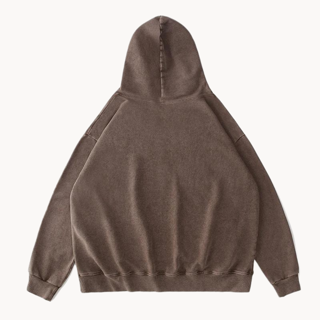 Moderner Fleece-Pullover