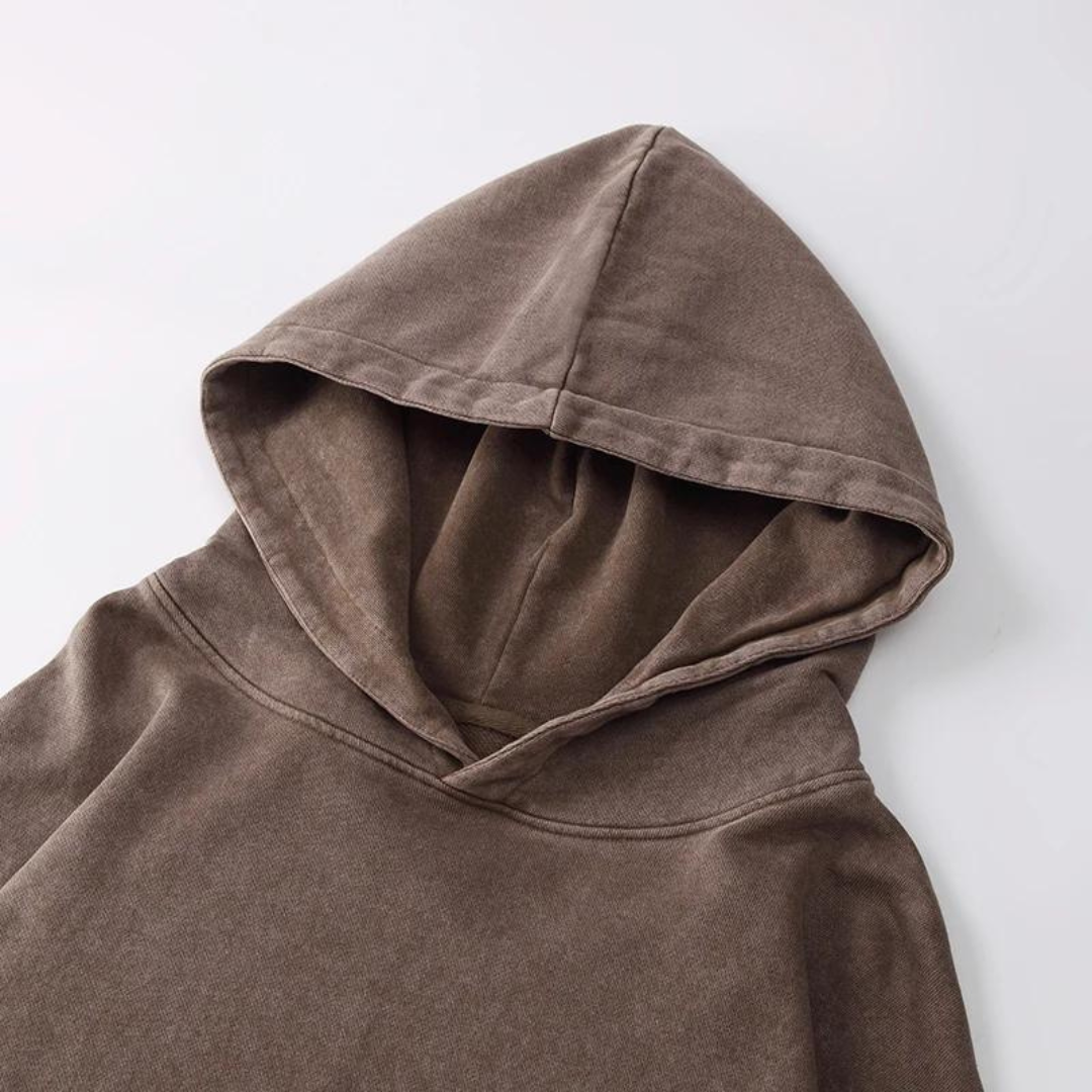 Moderner Fleece-Pullover