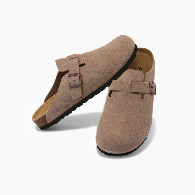 Old Money Suede Clogs – Der perfekte Mix aus Stil und Komfort •