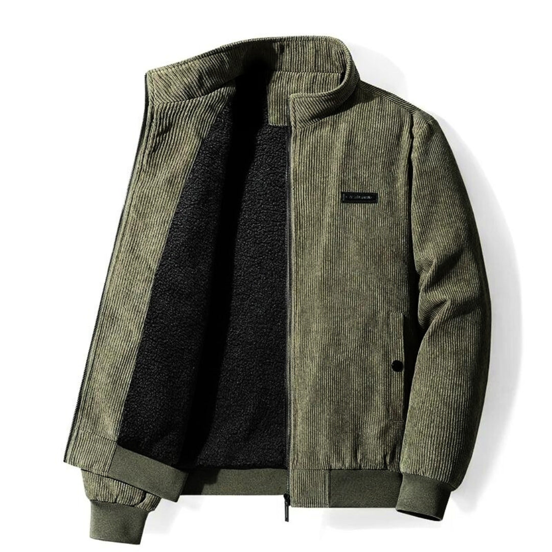 Felix | Retro Corduroy Sherpa Jacke