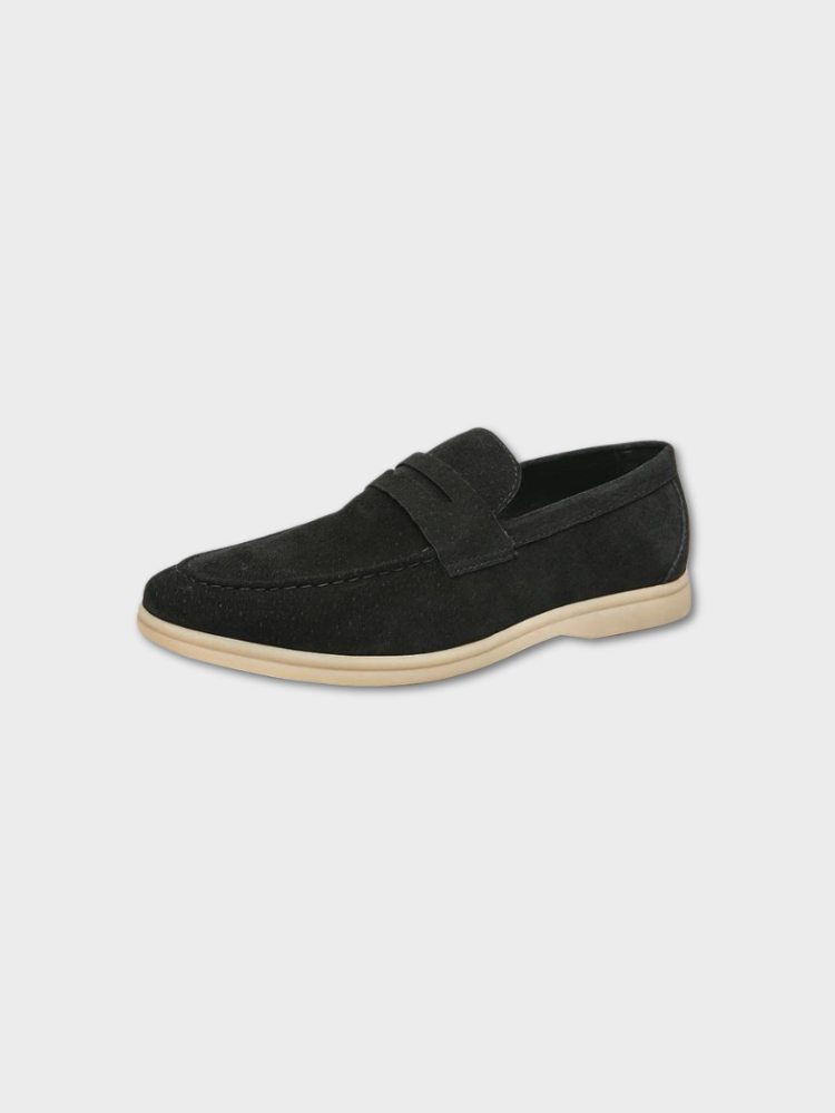 Monaco | Vintage Slipper aus Wildleder