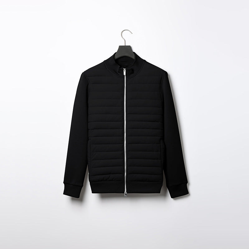Leichte Sommerjacke für Herren mit Steppdesign