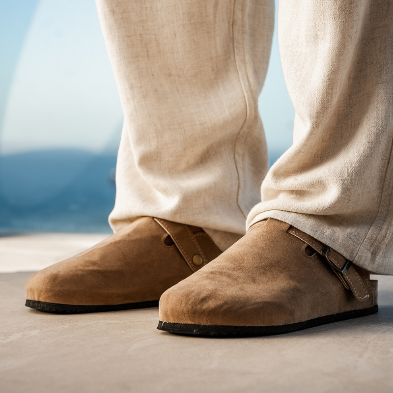 Old Money Suede Clogs – Der perfekte Mix aus Stil und Komfort •