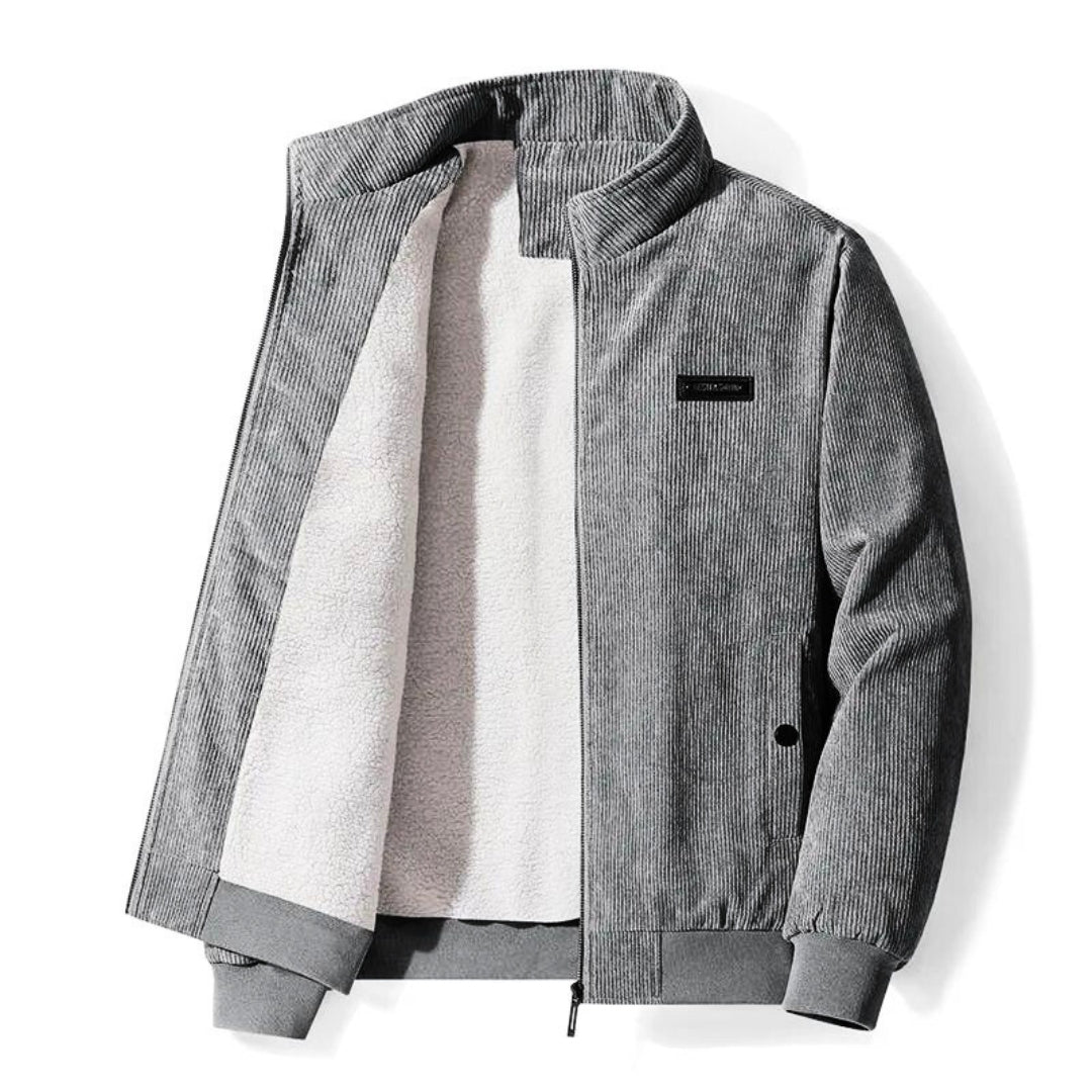 Felix | Retro Corduroy Sherpa Jacke