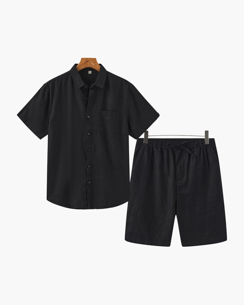 Altes Geld Leinen Combo (Shorts)