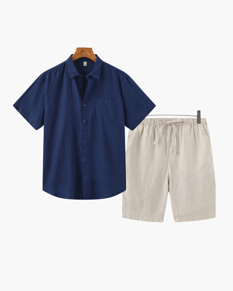 Altes Geld Leinen Combo (Shorts)