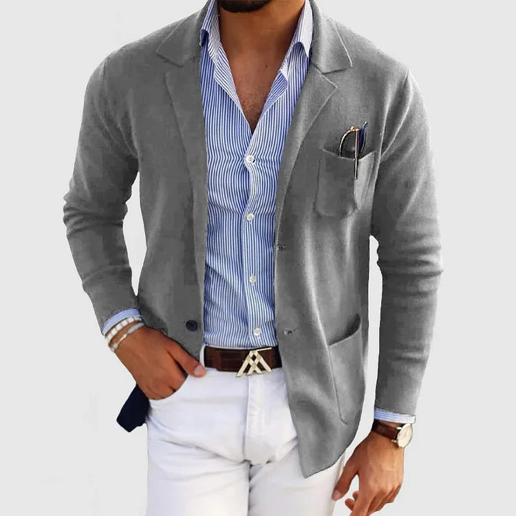 Herren Casual Strickblazer | Leicht & Stilvoll