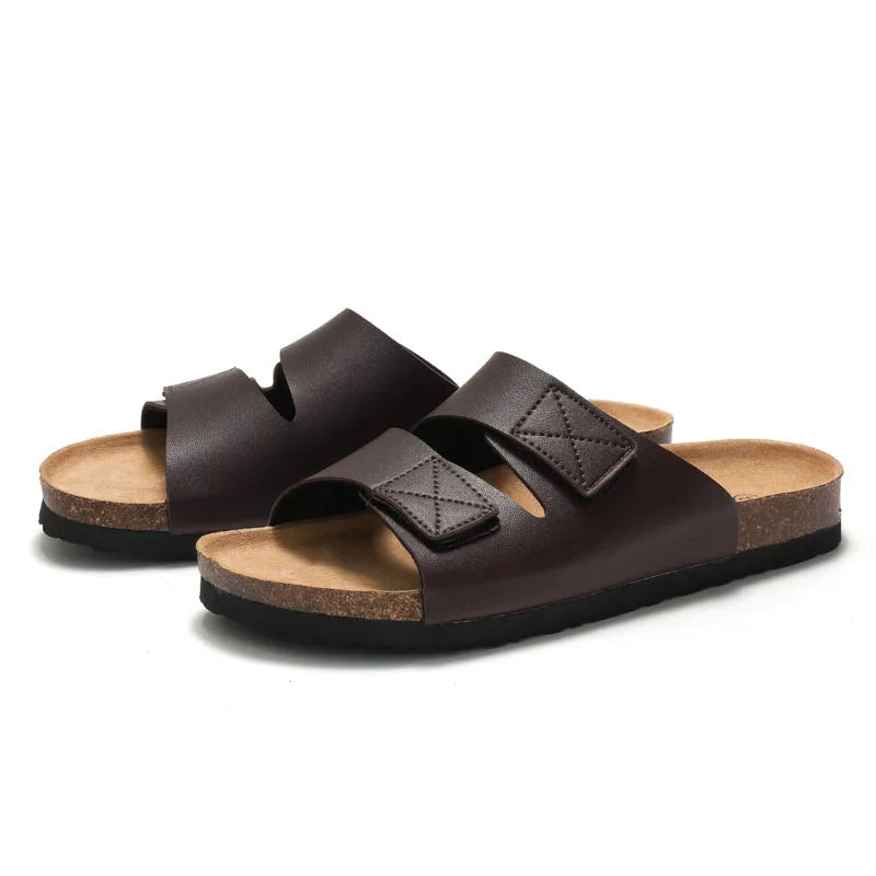 Bequeme Velcro Hausschuhe für Herren