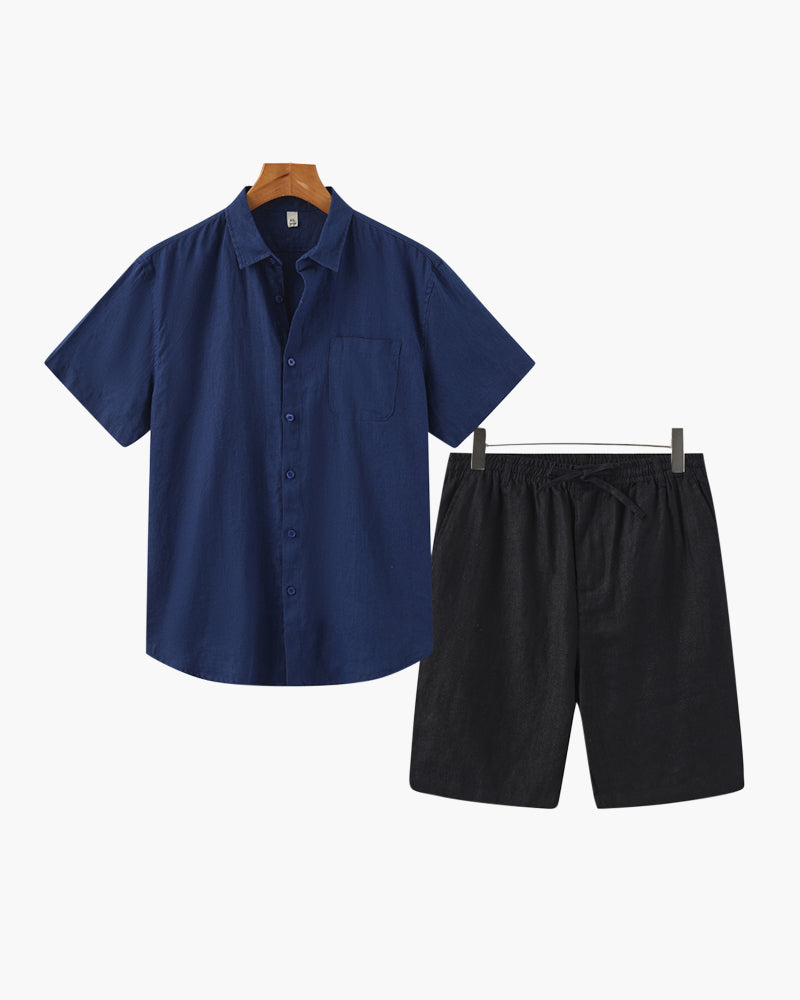 Altes Geld Leinen Combo (Shorts)