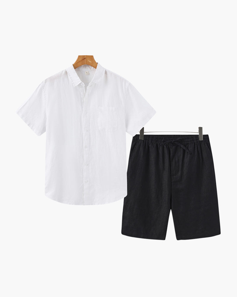 Altes Geld Leinen Combo (Shorts)