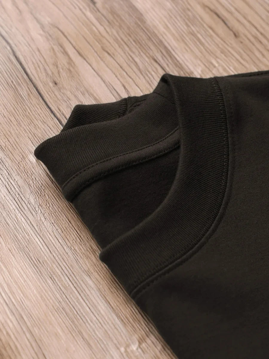 Bamboo Oversize T-Shirt Herren | 320g Baumwolle, Bequem und Atmungsaktiv