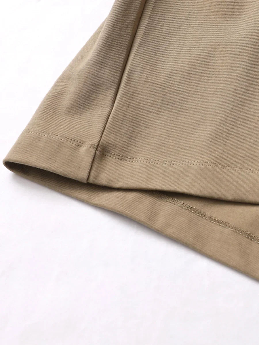 Bamboo Oversize T-Shirt Herren | 320g Baumwolle, Bequem und Atmungsaktiv