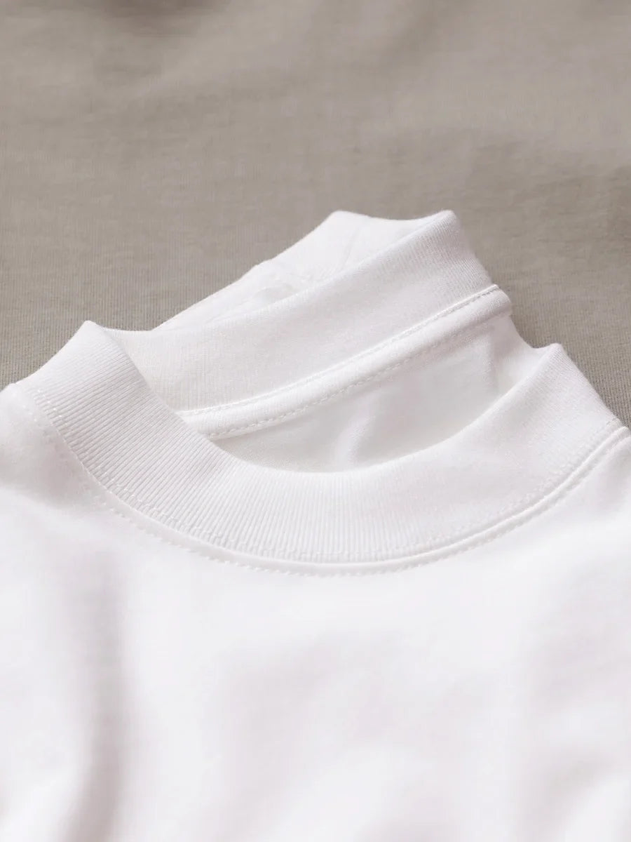 Bamboo Oversize T-Shirt Herren | 320g Baumwolle, Bequem und Atmungsaktiv