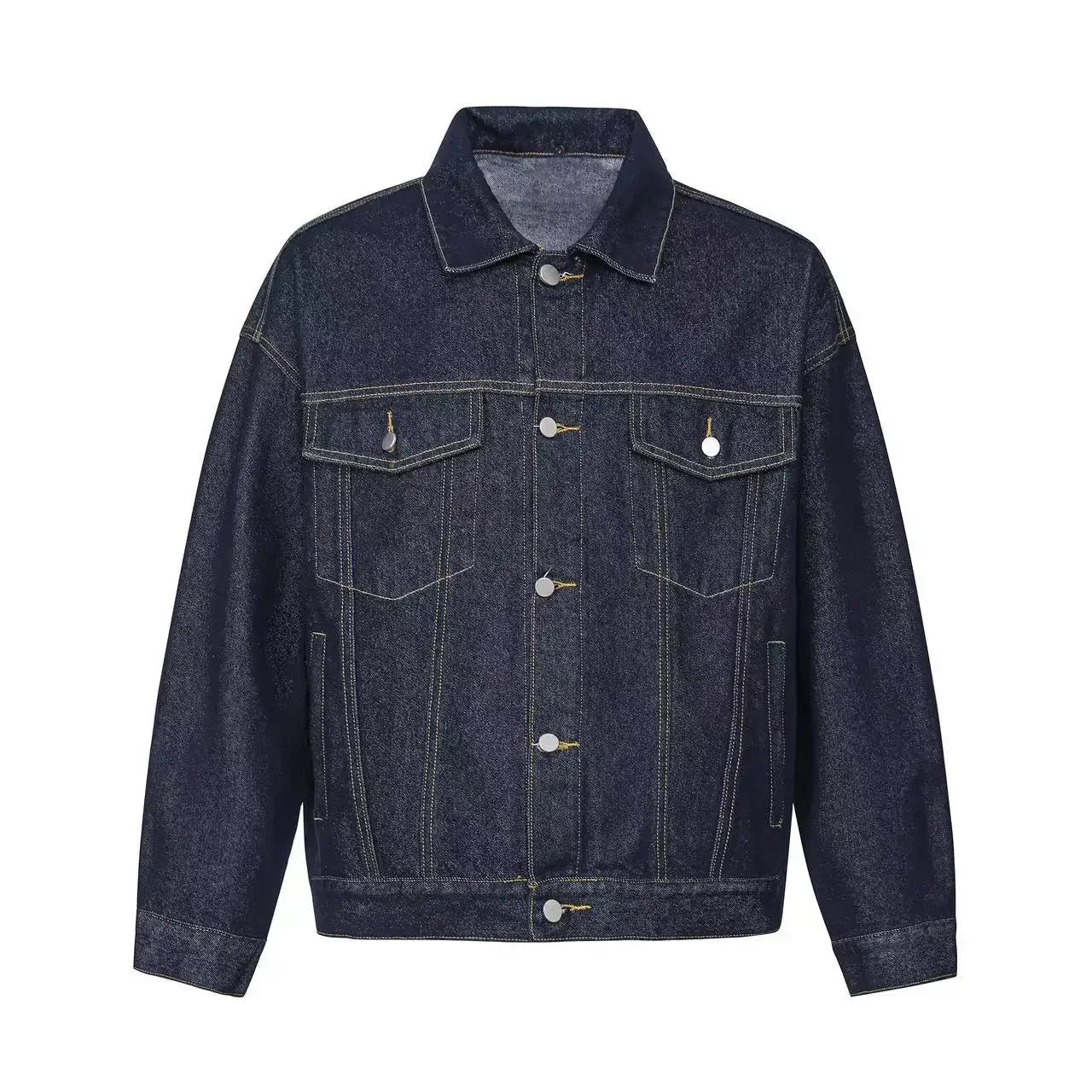 Baxter Herrenjacke | Tannin Denim, Boxy Schnitt