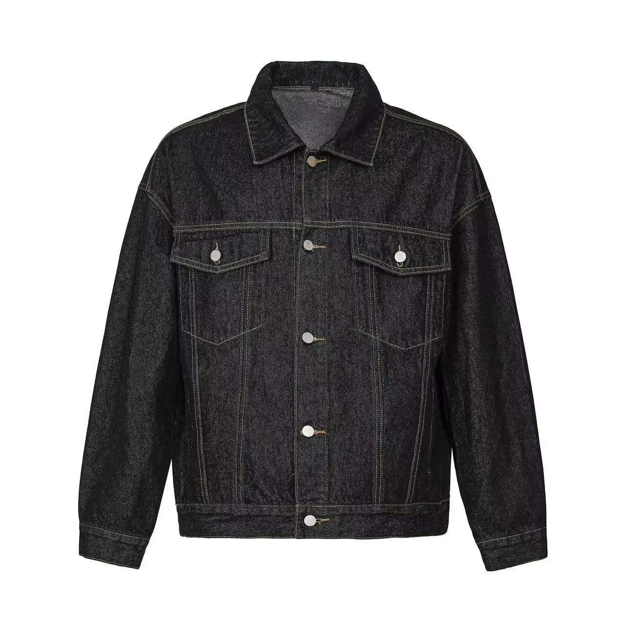 Baxter Herrenjacke | Tannin Denim, Boxy Schnitt