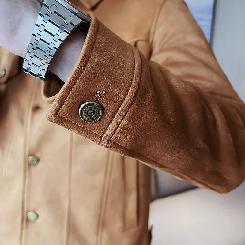 Boris Herren Lederjacke | Klassischer Stil, Hochwertiges Leder, Schwarz