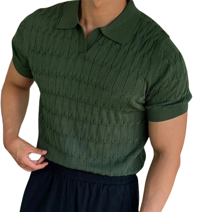 Old Money Polo Shirt Männer