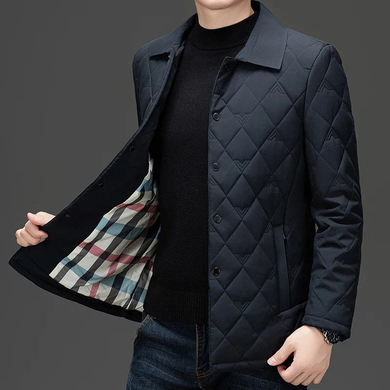 Dario Herren Parka Winter | Gesteppt, Leicht, Trendy