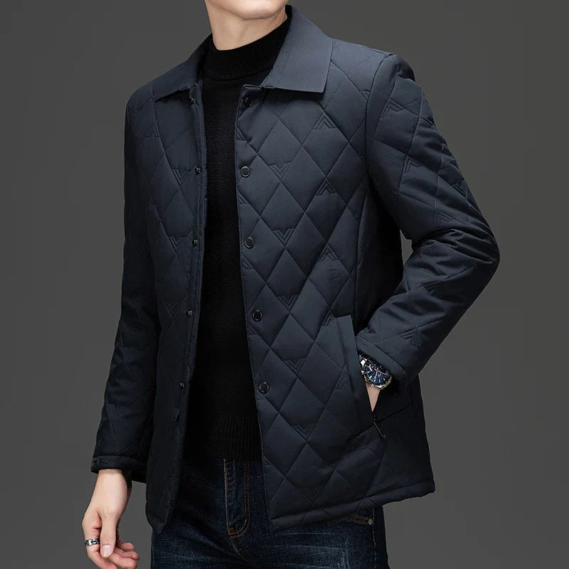 Dario Herren Parka Winter | Gesteppt, Leicht, Trendy