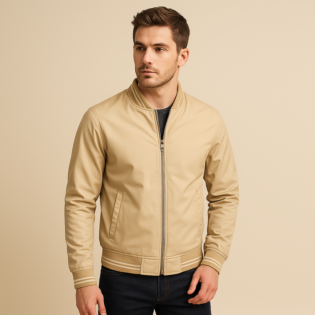 Herren Baumwoll Leichte Jacke