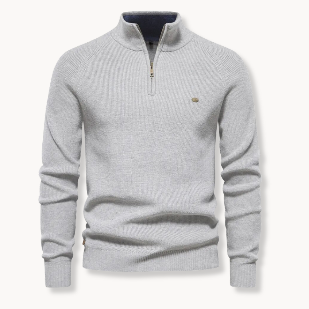 Signature Baumwollmischung Pullover