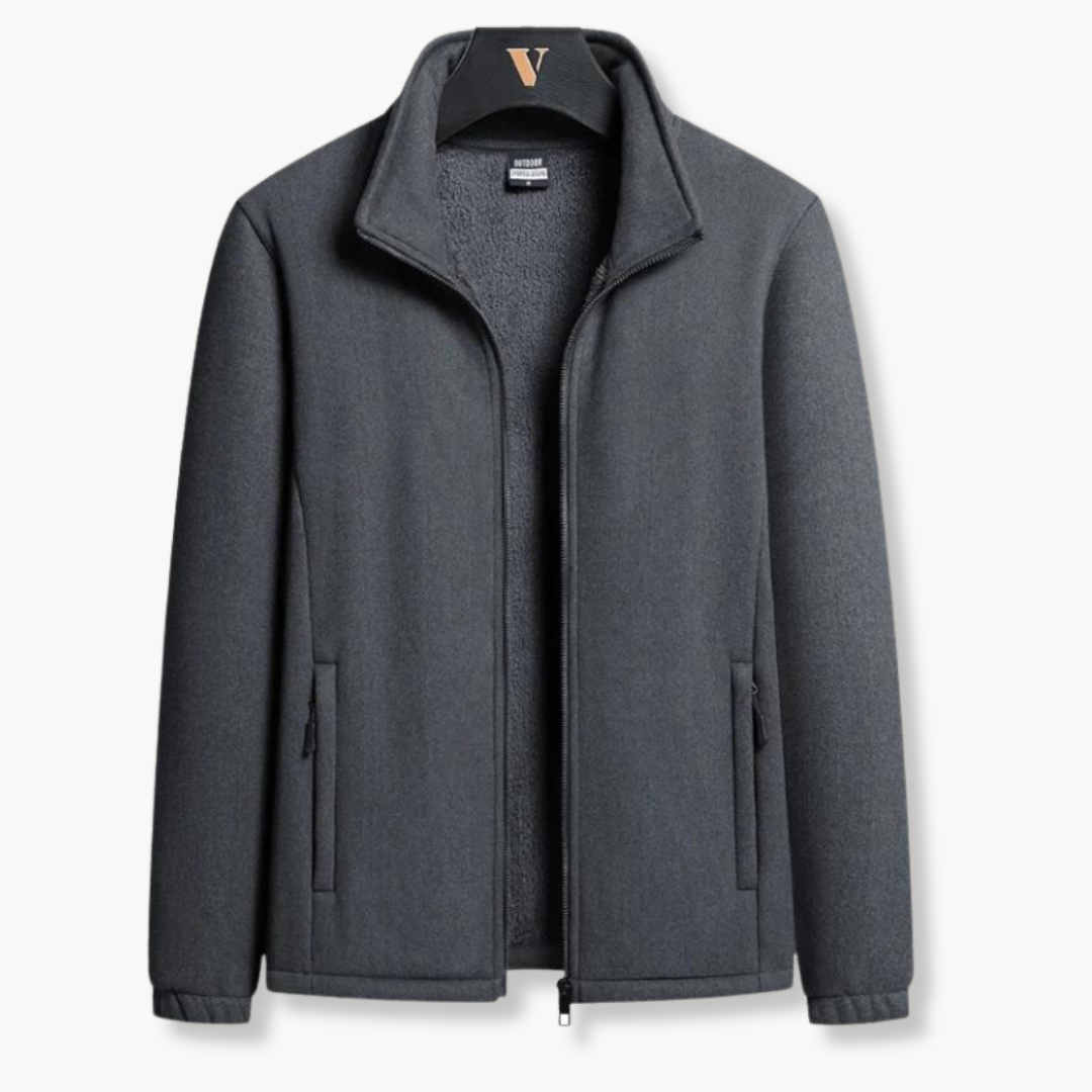 Mittelschwere Fleecejacke