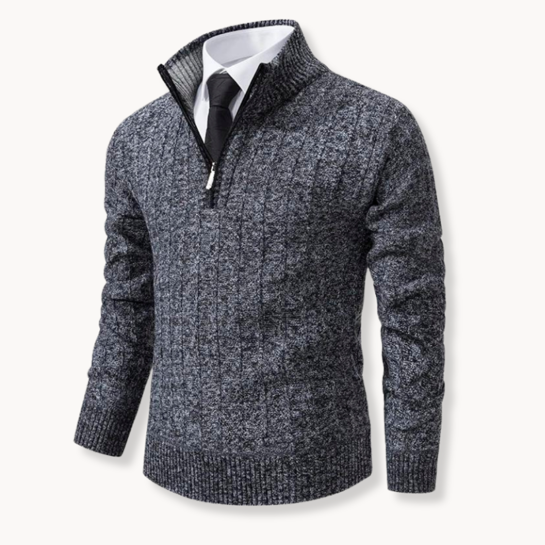Castello | Viertel-Reißverschluss Pullover