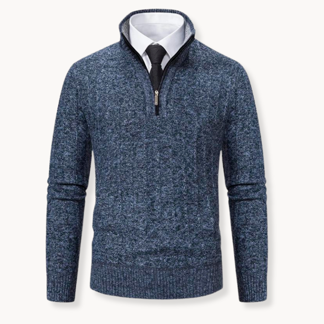 Castello | Viertel-Reißverschluss Pullover