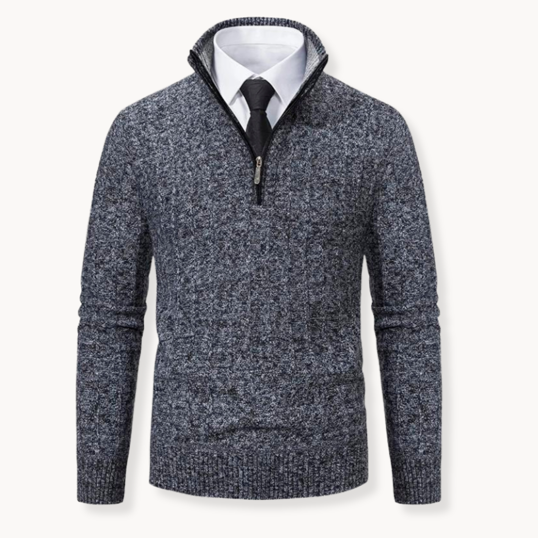 Castello | Viertel-Reißverschluss Pullover
