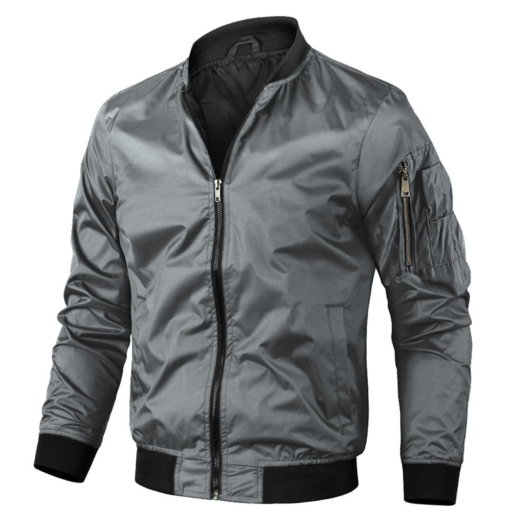 Herren Baumwoll Bomberjacke