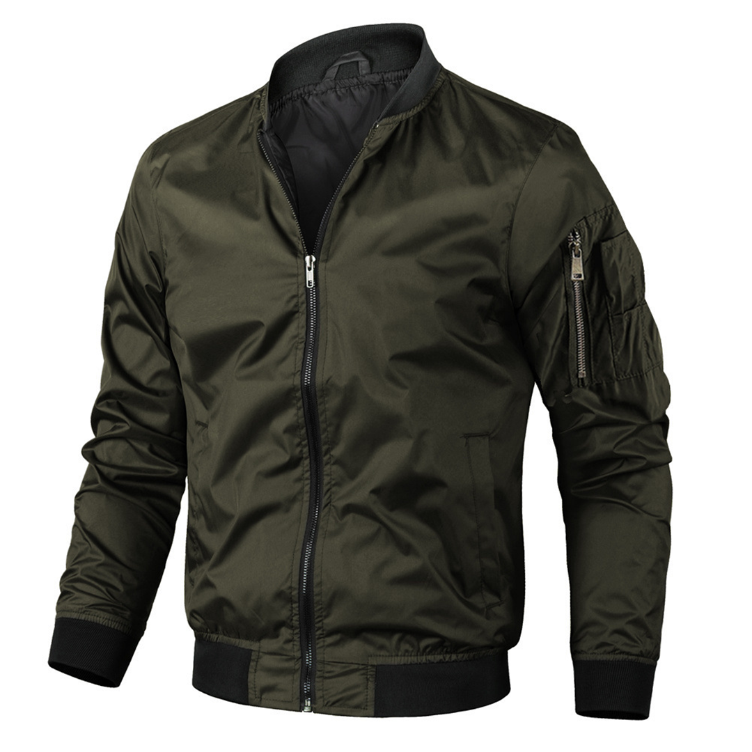 Herren Baumwoll Bomberjacke