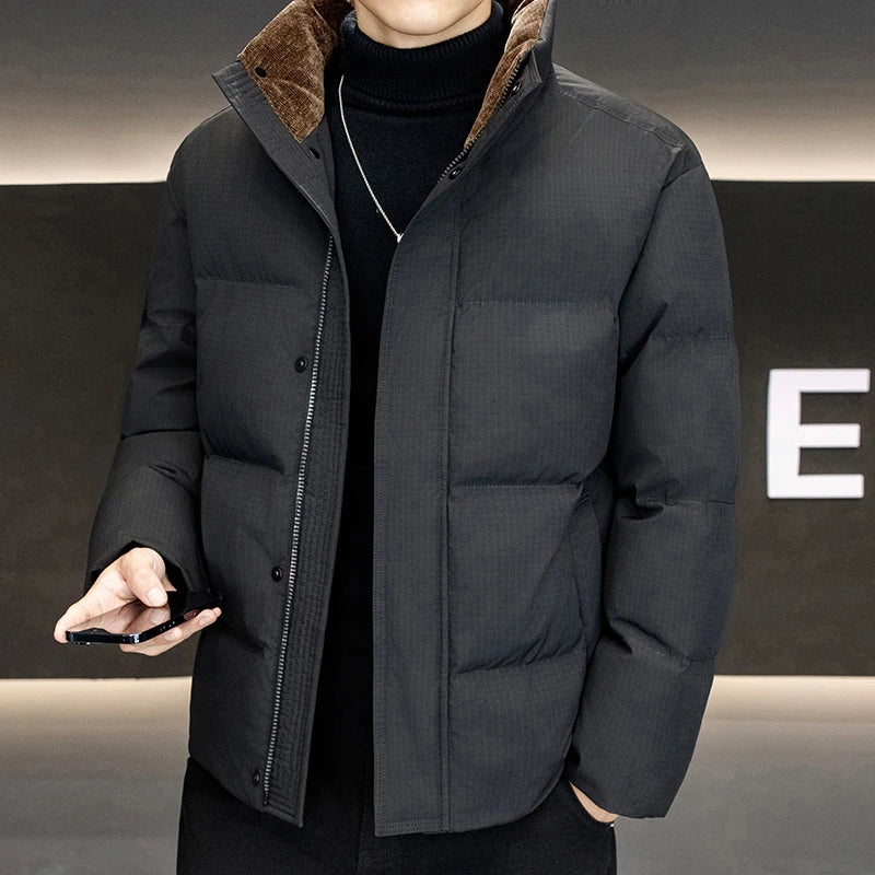 Hugo Herrenjacke | Leichte Baumwolle, Winddicht und Warm für Herbst/Winter