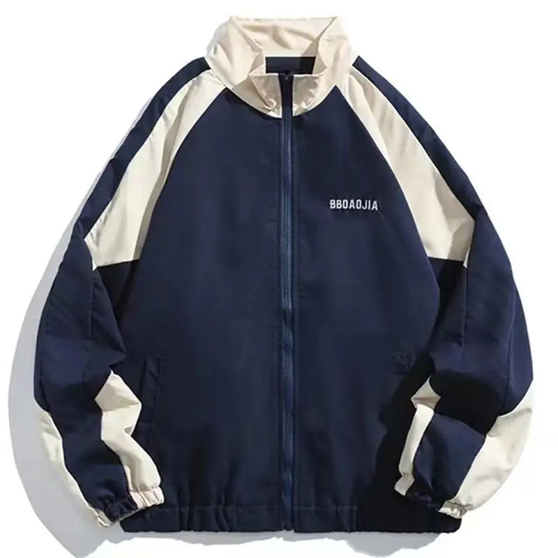 Hype Herrenjacke | Patchwork Design, Windbreaker
