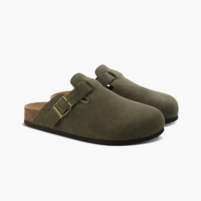 Old Money Suede Clogs – Der perfekte Mix aus Stil und Komfort •