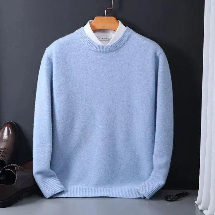 Heidi-Mode - Stilvolle Loose-Fit Pullover für Herren