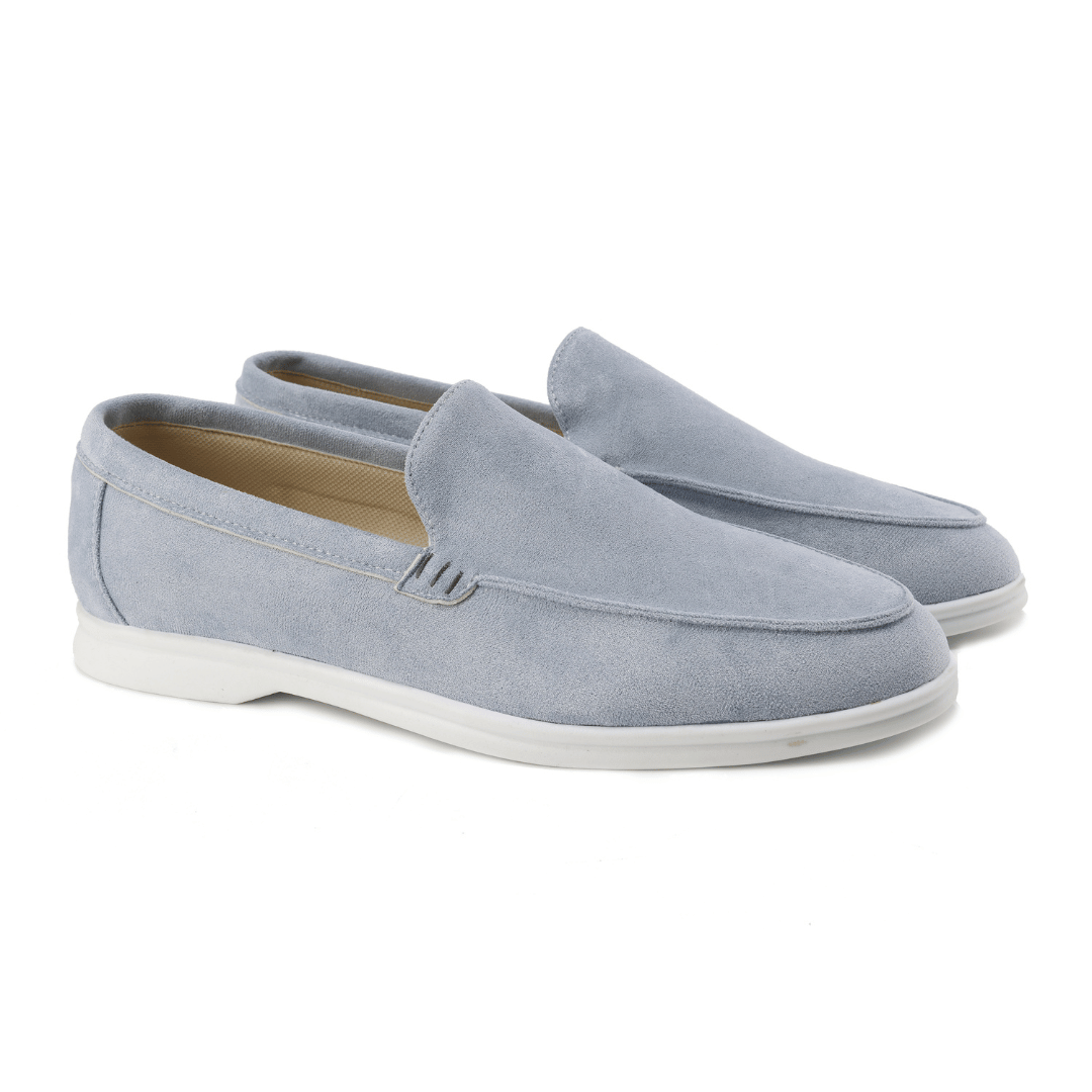 Niedrige Wildleder Slipper für Männer