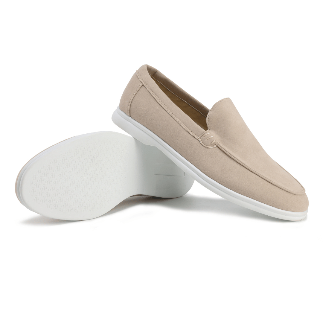 Niedrige Wildleder Slipper für Männer