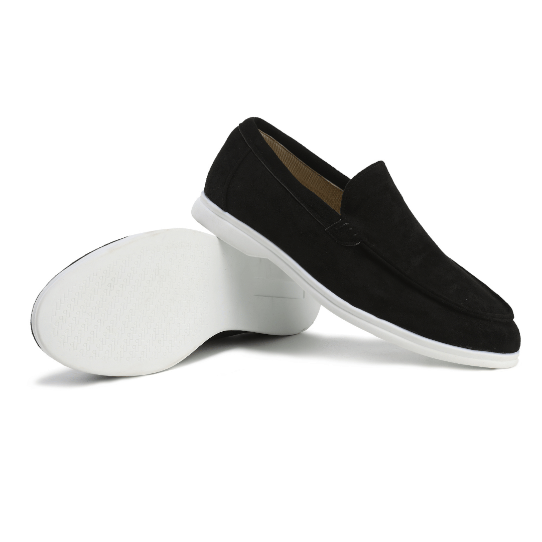 Niedrige Wildleder Slipper für Männer